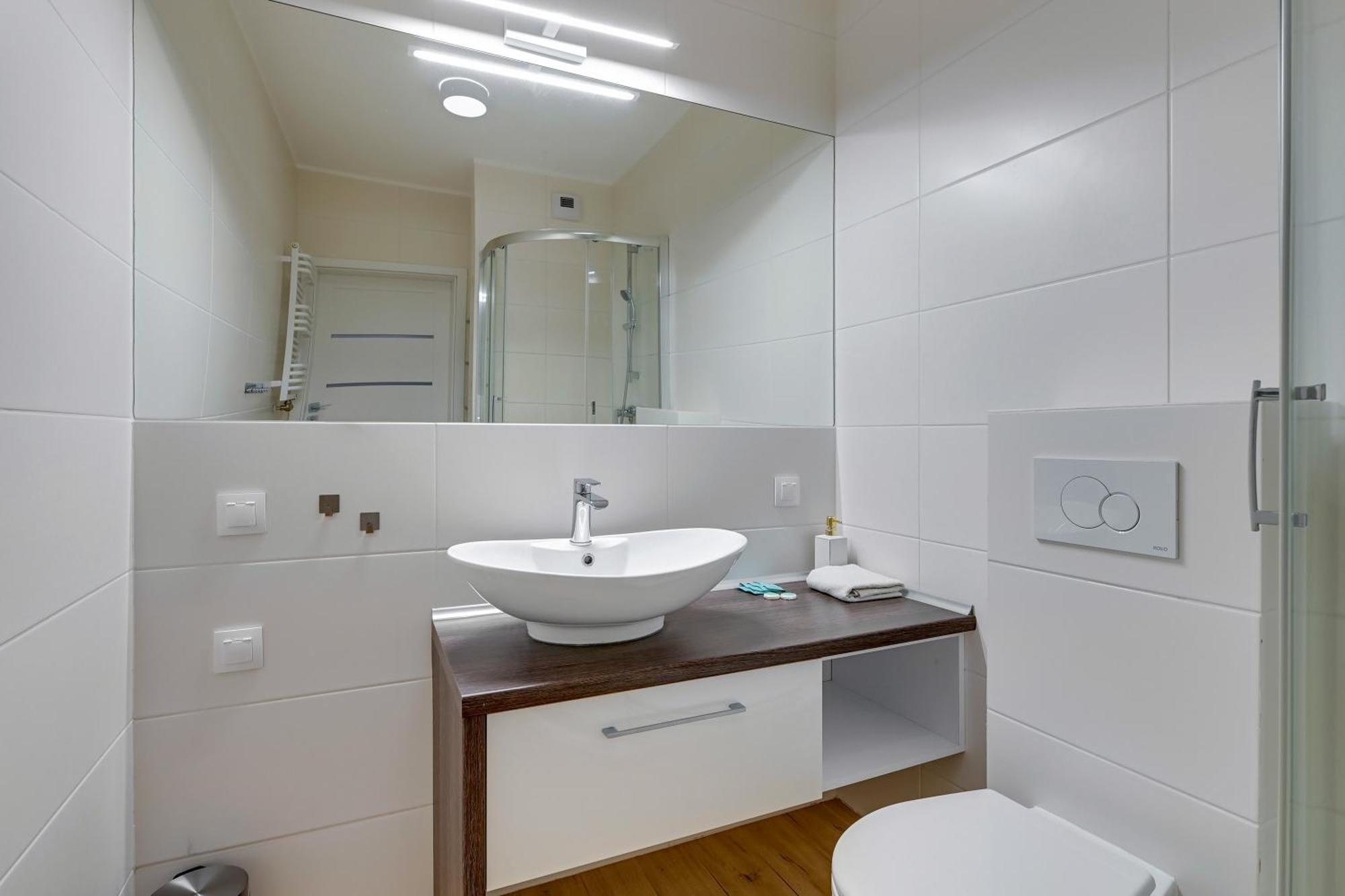 Apartament Nadmorskie Spektrum & Parking Гданск Екстериор снимка